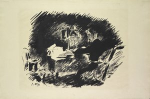 Le Corbeau (De Raaf), 1875 door Édouard Manet